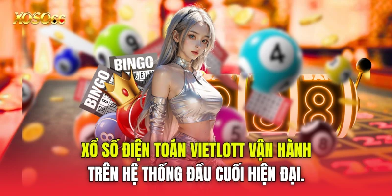 Xổ số điện toán Vietlott vận hành trên hệ thống đầu cuối hiện đại. Xổ số điện toán Vietlott vận hành trên hệ thống đầu cuối hiện đại.